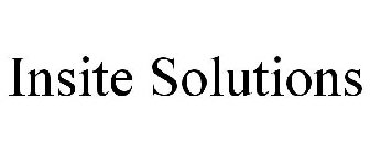 INSITE SOLUTIONS