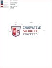 ISC INNOVATIVE SECURITY CONCEPTS
