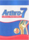 ARTHRO-7 CLINICALLY PROVEN FORMULA CLINICALLY PROVEN