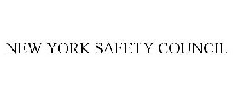NEW YORK SAFETY COUNCIL