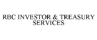 RBC INVESTOR & TREASURY SERVICES
