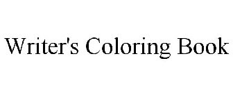 WRITER'S COLORING BOOK