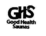 GHS GOOD HEALTH SAUNAS