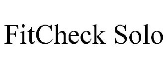 FITCHECK SOLO