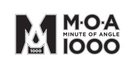 M 1000 MOA MINUTE OF ANGLE 1000