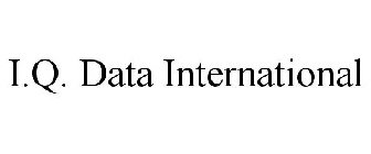 I.Q. DATA INTERNATIONAL