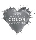 VALSPAR LOVE YOUR COLOR GUARANTEE