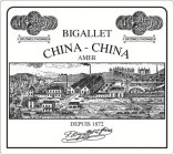 3 DIPLOMES D'HONNEUR BIGALLET CHINA CHINA AMER DEPUIS 1872 F. BIGALLETT ET FRÈRES