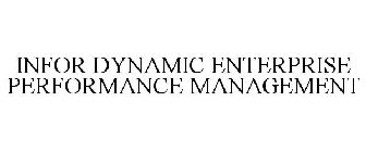 INFOR DYNAMIC ENTERPRISE PERFORMANCE MANAGEMENT