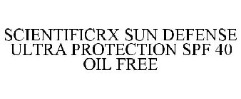 SCIENTIFICRX SUN DEFENSE ULTRA PROTECTION SPF 40 OIL FREE
