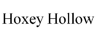 HOXEY HOLLOW