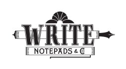 WRITE NOTEPADS & CO.