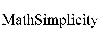 MATHSIMPLICITY