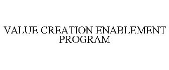 VALUE CREATION ENABLEMENT PROGRAM