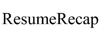 RESUMERECAP