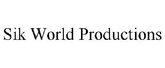 SIK WORLD PRODUCTIONS