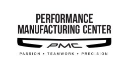 PERFORMANCE MANUFACTURING CENTER PMC PASSION · TEAMWORK · PRECISION