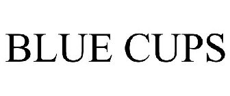 BLUE CUPS
