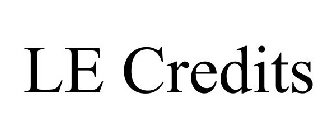 LE CREDITS