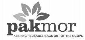 PAKMOR KEEPING REUSABLE BAGS OUT OF THE DUMPS
