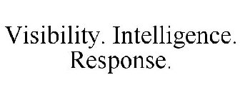 VISIBILITY. INTELLIGENCE. RESPONSE.
