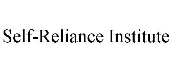 SELF-RELIANCE INSTITUTE