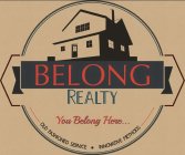 BELONG REALTY YOU BELONG HERE... OLD FASHIONED SERVICE · INNOVATIVE METHODS