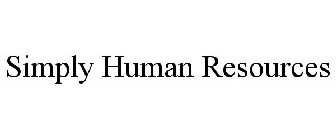 SIMPLY HUMAN RESOURCES