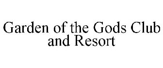 GARDEN OF THE GODS CLUB AND RESORT