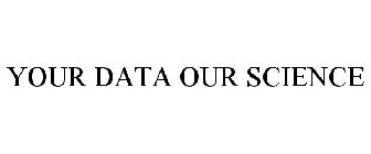 YOUR DATA OUR SCIENCE