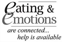 EATING & EMOTIONS ARE CONNECTED...HELP IS AVAILABLE