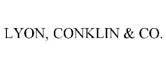 LYON, CONKLIN & CO.