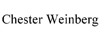 CHESTER WEINBERG
