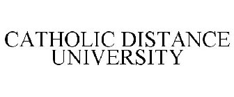 CATHOLIC DISTANCE UNIVERSITY