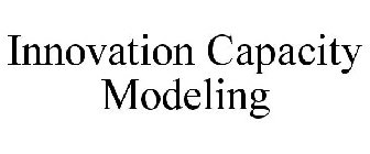 INNOVATION CAPACITY MODELING