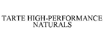 TARTE HIGH-PERFORMANCE NATURALS
