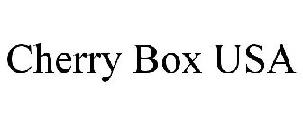 CHERRY BOX USA