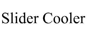 SLIDER COOLER