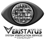 VERISTATUS SYSTEM VERIFICATION SERVICES DIV. OF SYRACUSE TIME & ALARM CO. 