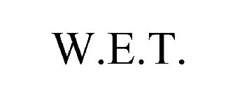 W.E.T.