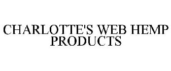 CHARLOTTE'S WEB HEMP PRODUCTS