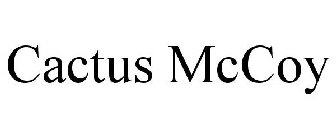 CACTUS MCCOY