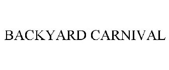 BACKYARD CARNIVAL