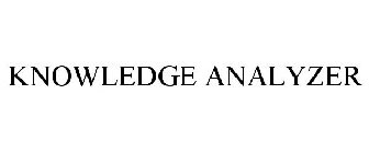 KNOWLEDGE ANALYZER