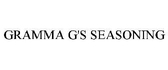 GRAMMA G'S SEASONING