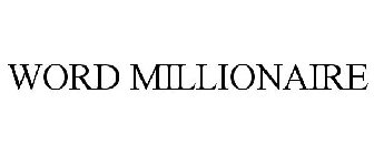 WORD MILLIONAIRE