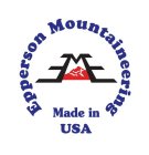 EPPERSON MOUNTAINEERING MADE IN USA EM