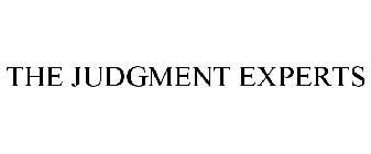 THE JUDGMENT EXPERTS