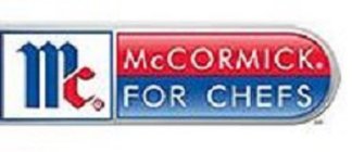 MC MCCORMICK FOR CHEFS