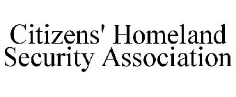 CITIZENS' HOMELAND SECURITY ASSOCIATION